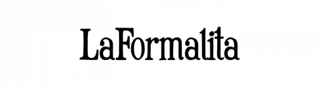 La Formalita  Frei Schriftart Herunterladen