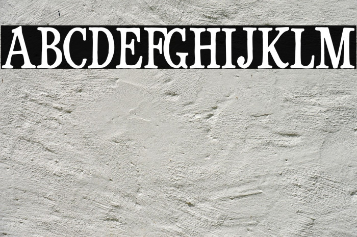 La Formalita Font examples