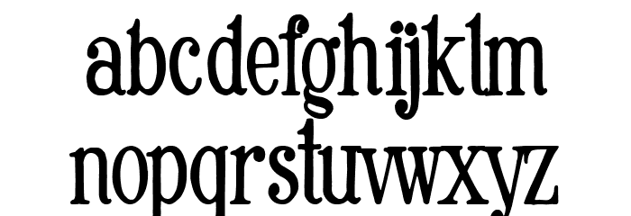 La Formalita Font LOWERCASE