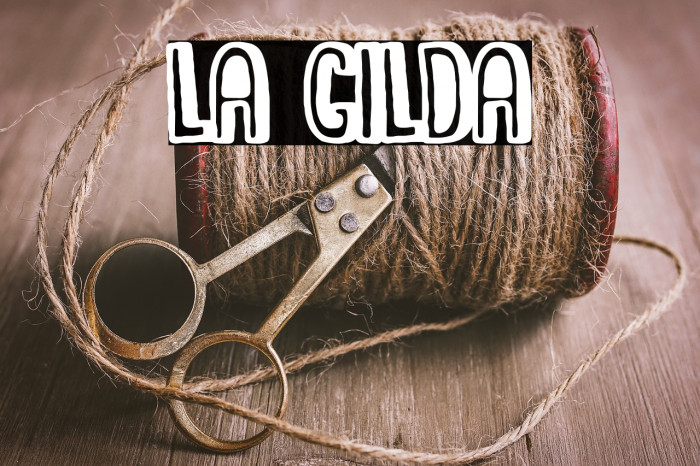 La Gilda Font examples