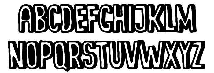 La Gilda Font LOWERCASE