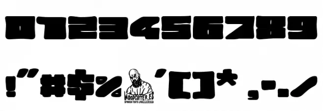 La Gordi Extrema 字体 其它煤焦