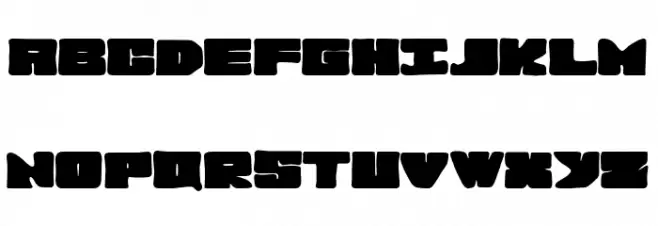 La Gordi Extrema 字体 小写