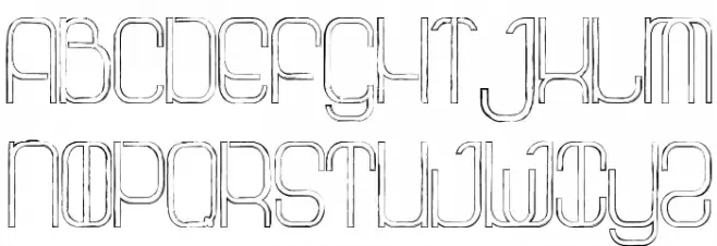 La Grosse Cochonne Defaced Шрифта ВЕРХНИЙ