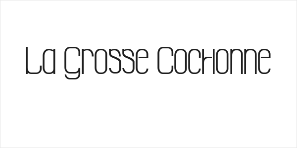 La Grosse Cochonne Logo