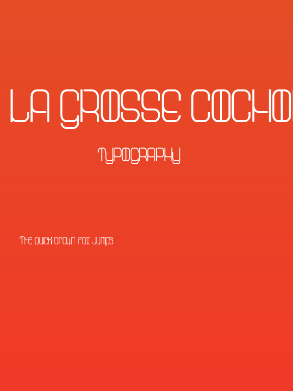 La Grosse Cochonne Poster