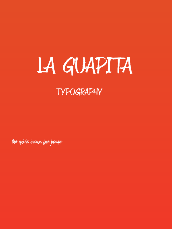La Guapita Poster