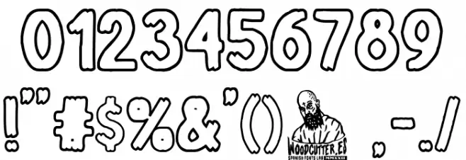 La Invertida Font OTHER CHARS