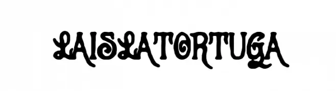 La Isla Tortuga  Frei Schriftart Herunterladen