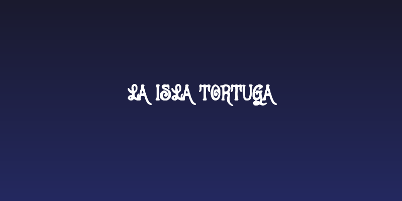 La Isla Tortuga Social Header