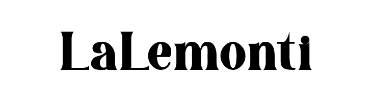 La Lemonti  Free Fonts Download