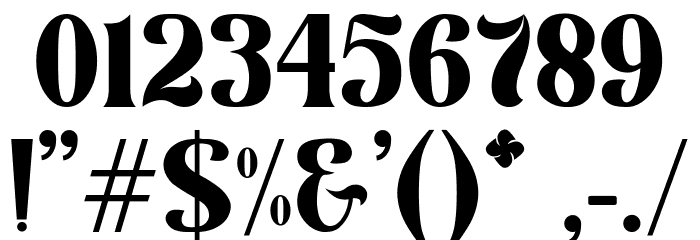 La Lemonti Font OTHER CHARS