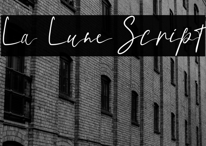 La Lune Script Example 3