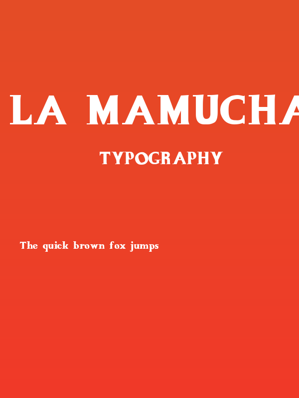 La Mamucha Poster