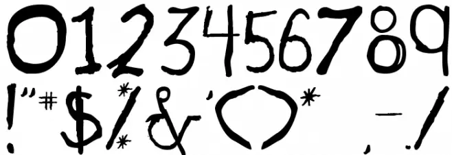 La Ment Font OTHER CHARS