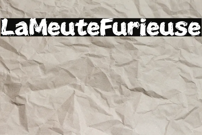 La Meute Furieuse Example 1