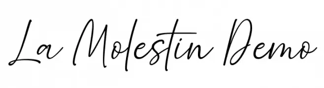 La Molestin Demo  नि: शुल्क फ़ॉन्ट्स डाउनलोड