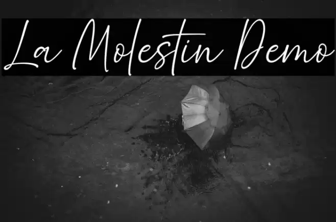 La Molestin Demo خط examples