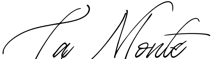 La Monte Free Fonts Download
