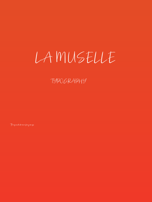 La Muselle Poster