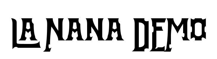 La Nana DEMO फ़ॉन्ट