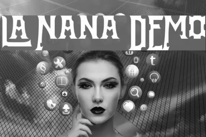 La Nana DEMO Font examples