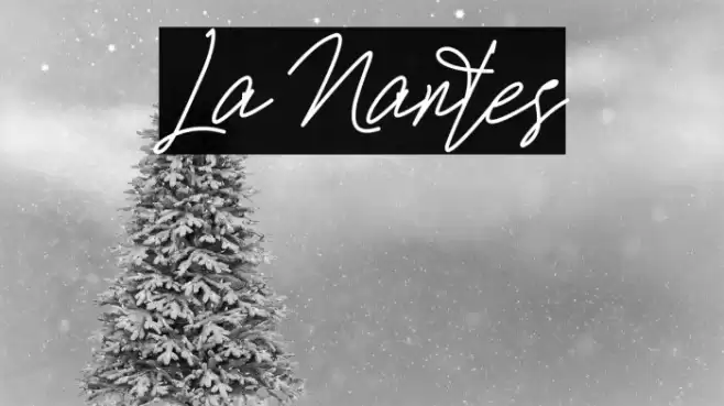 La Nantes Font examples