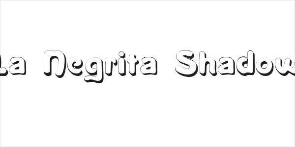La Negrita Shadow Logo
