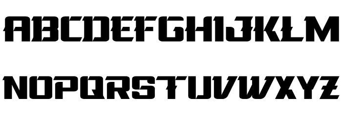 La Oriental Font LOWERCASE
