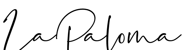 La Paloma  font caratteri gratis