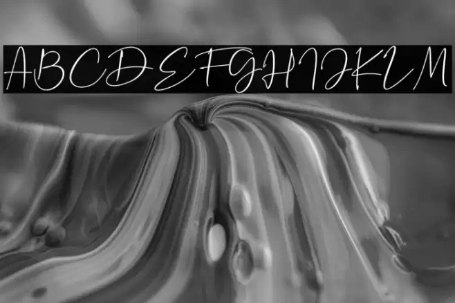 La Paloma Font examples