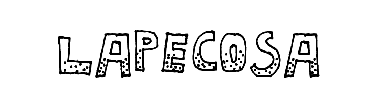 La Pecosa फ़ॉन्ट
