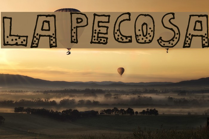 La Pecosa Font examples