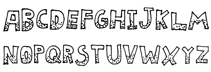 La Pecosa Font LOWERCASE