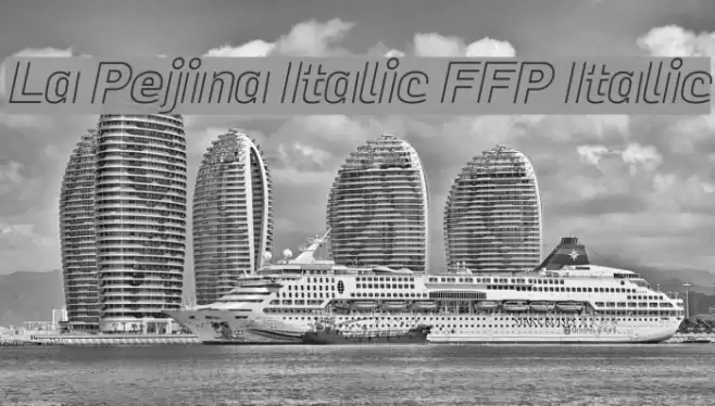La Pejina Italic FFP Italic Fuentes examples