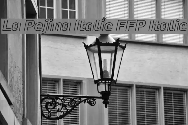 La Pejina Italic FFP Italic Fuentes examples