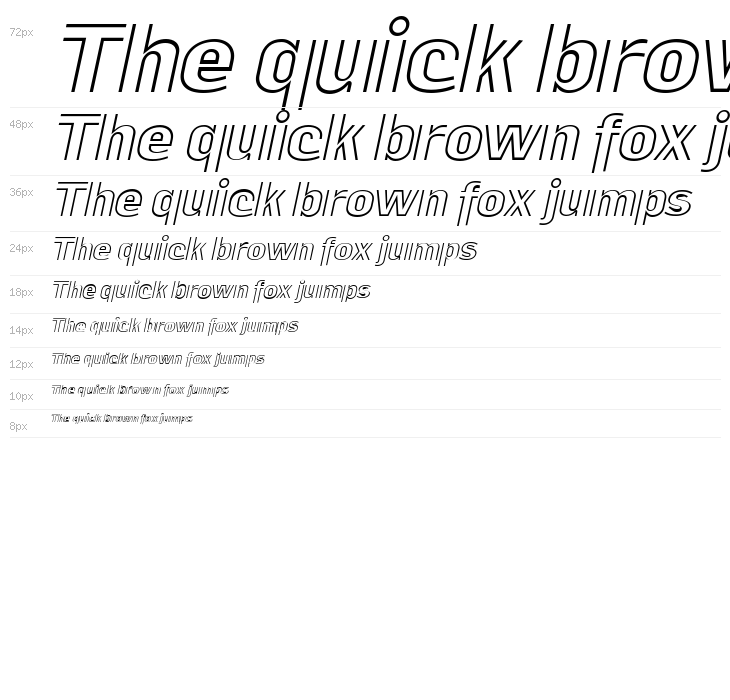 La Pejina Italic FFP Italic Waterfall