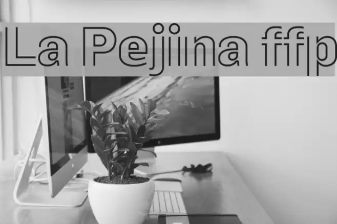 La Pejina ffp خط examples