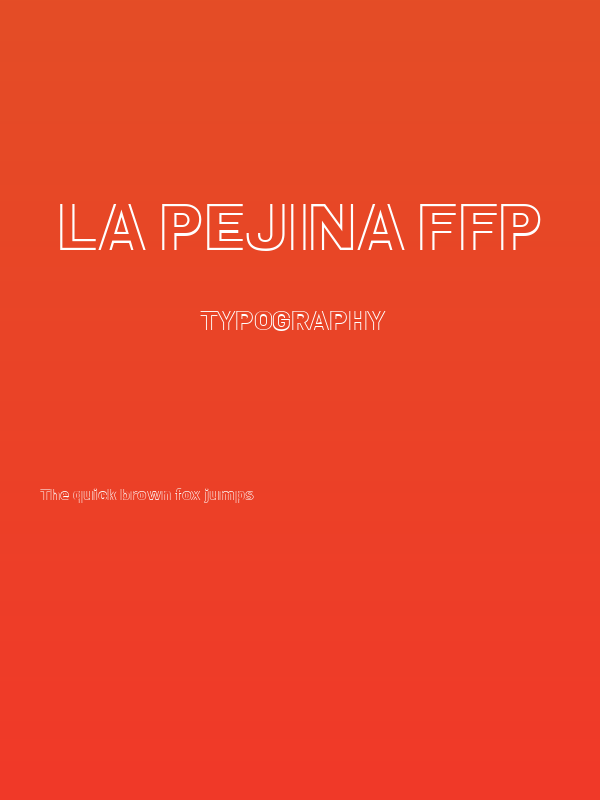 La Pejina ffp Poster