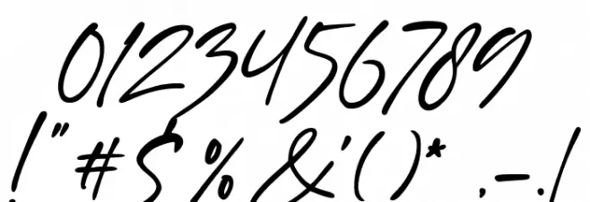 La Petite Robe Font OTHER CHARS