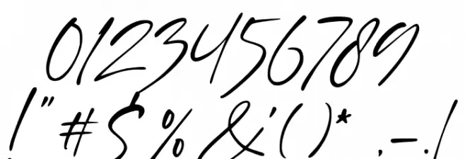 La Petite Robe Font OTHER CHARS