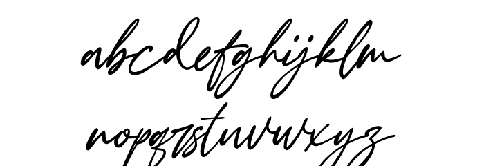 La Petite Robe Font LOWERCASE