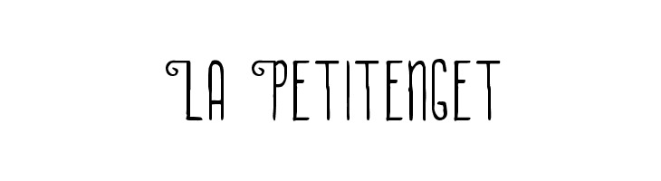 La Petitenget फ़ॉन्ट