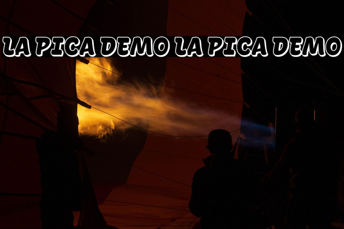 La Pica Demo La Pica Demo Example 2