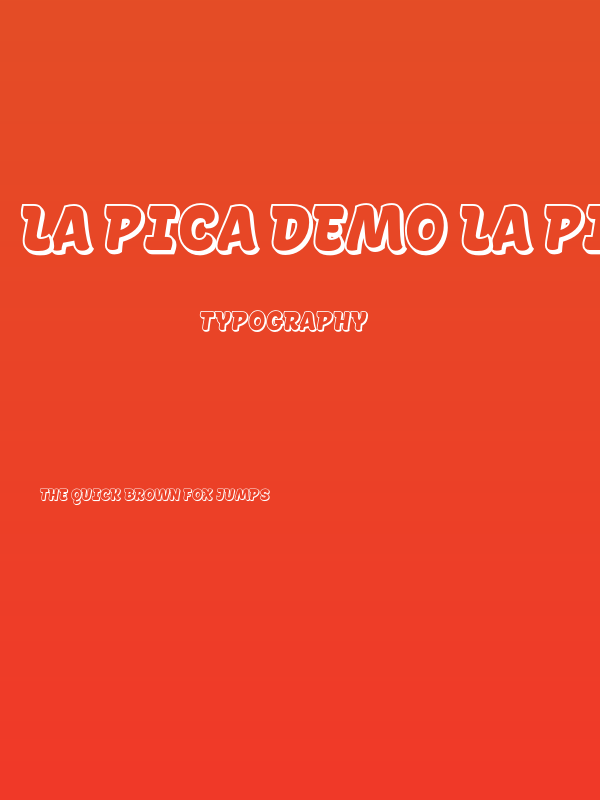 La Pica Demo La Pica Demo Poster