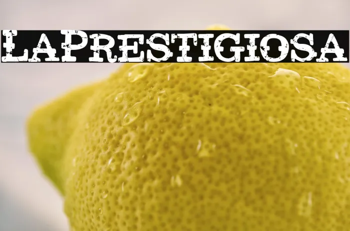 La Prestigiosa Example 2