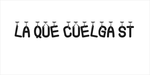 La Que Cuelga St Logo