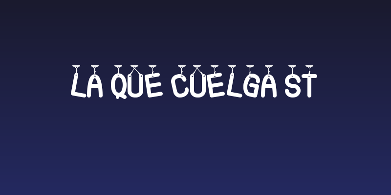 La Que Cuelga St Social Header