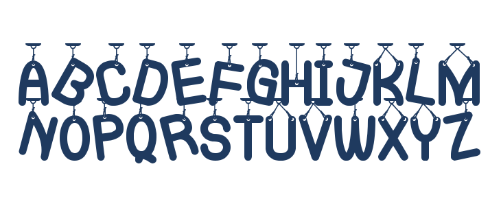 La Que Cuelga St Lowercase