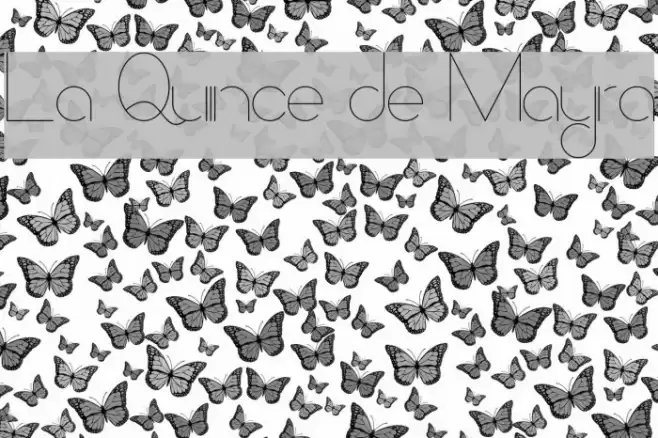La Quince de Mayra Font examples